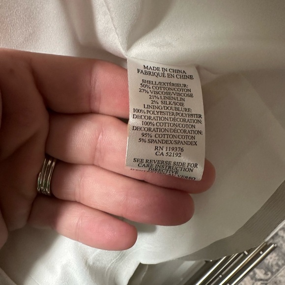 Helmut Lang White Blazer Tailored Suit Jacket - Picture 10 of 11